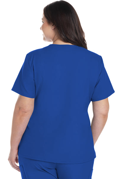 Cherokee WW Originals Ultra V-Neck Top in Royal