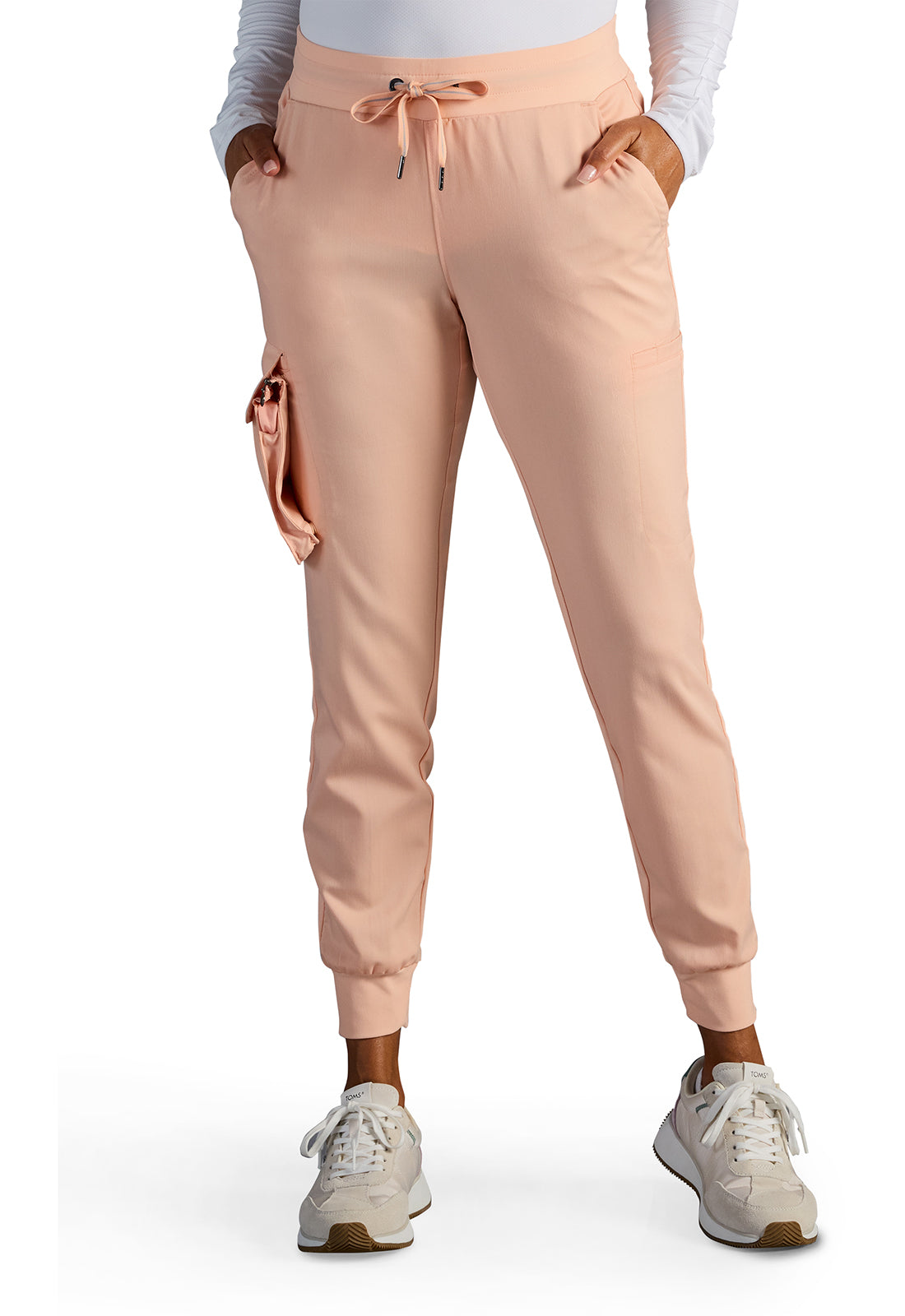 Vanessa Mid Rise Jogger in Peach Cloud HH X DR KWANE