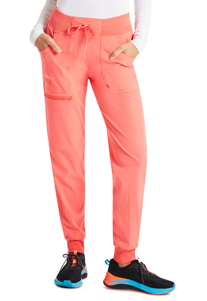 HeartSoul Break on Through Drawstring Jogger in Go Guava