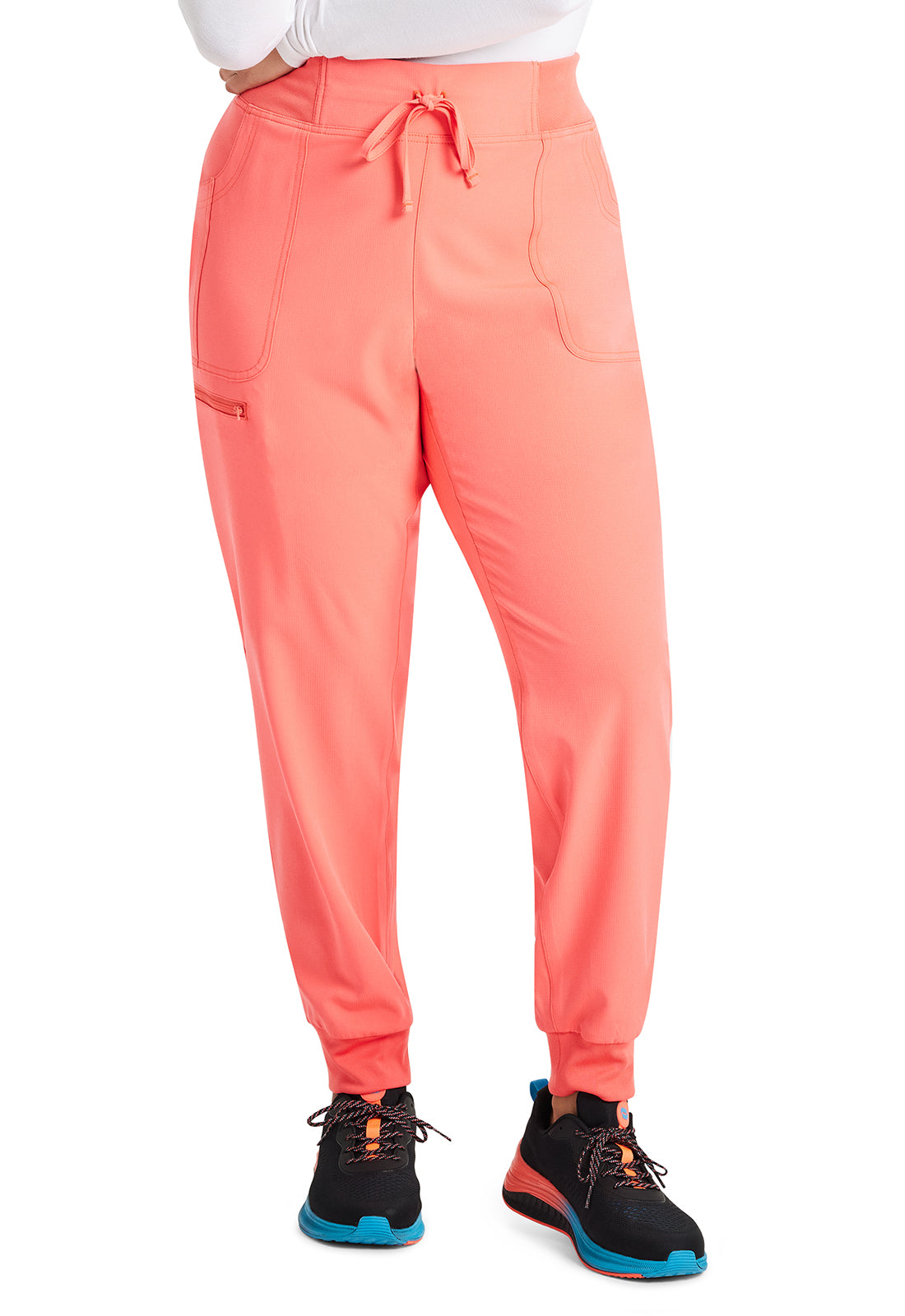 HeartSoul Break on Through Drawstring Jogger in Go Guava