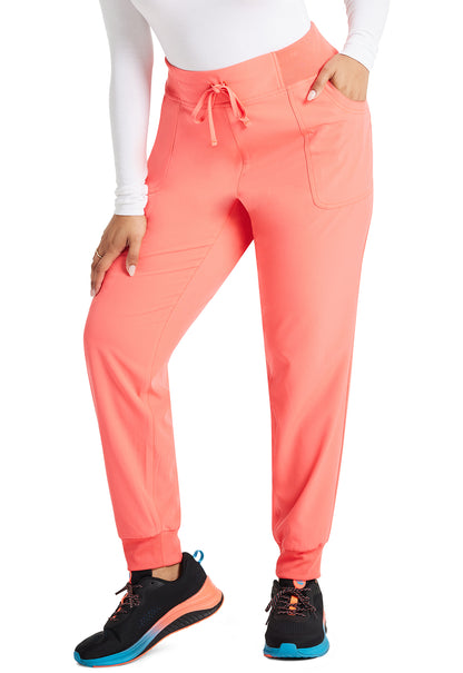 HeartSoul Break on Through Drawstring Jogger in Go Guava