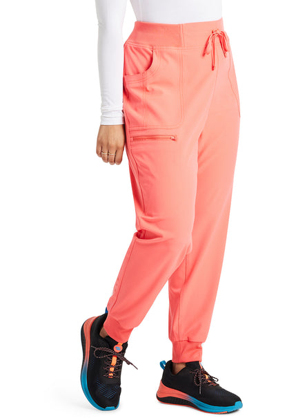 HeartSoul Break on Through Drawstring Jogger in Go Guava