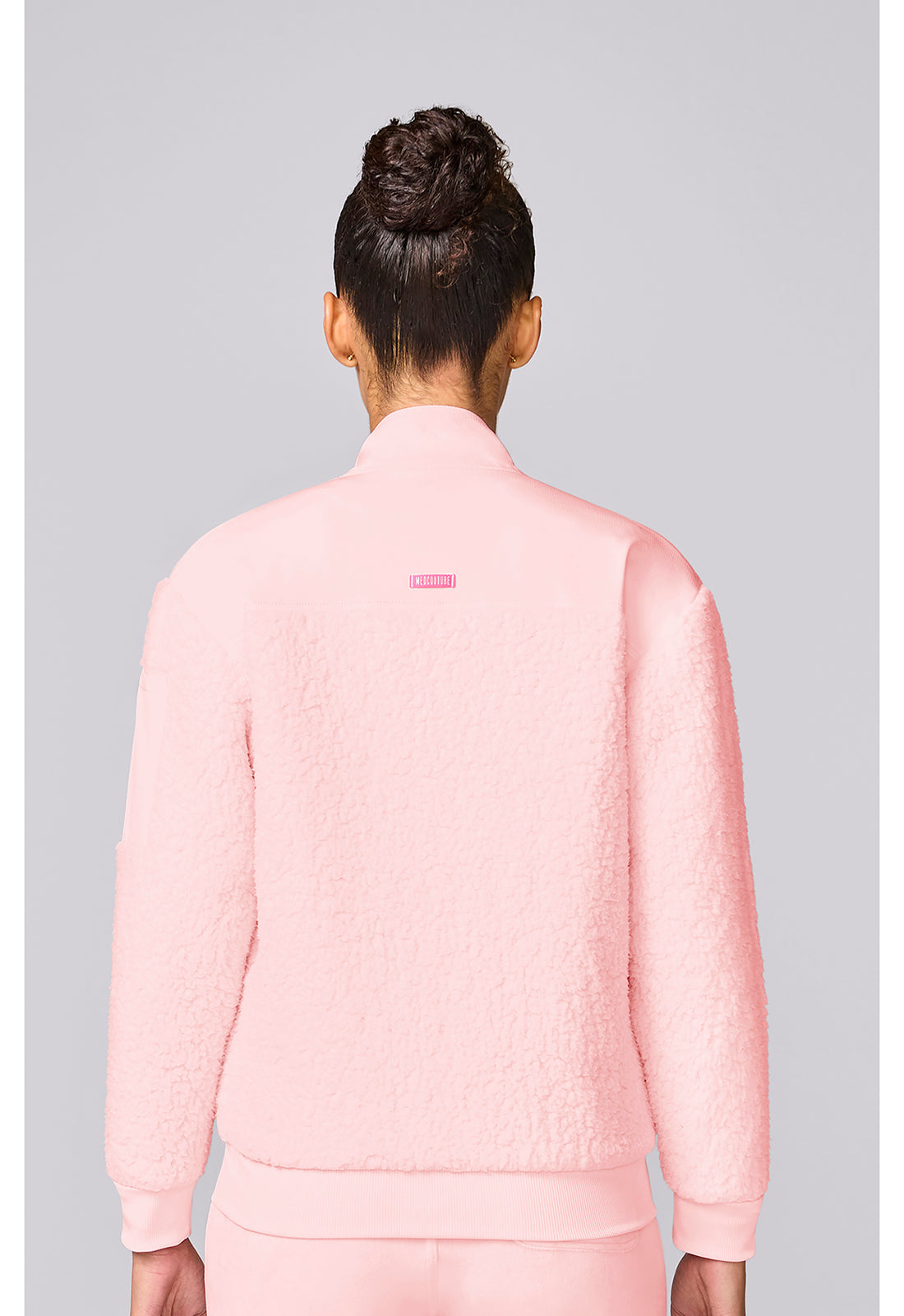 Med Couture MC Lifestyle Sherpa Jacket – Peppermint Pink