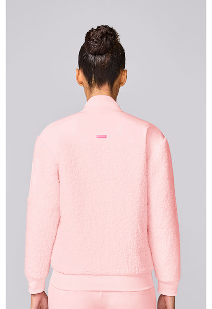 Med Couture MC Lifestyle Sherpa Jacket – Peppermint Pink