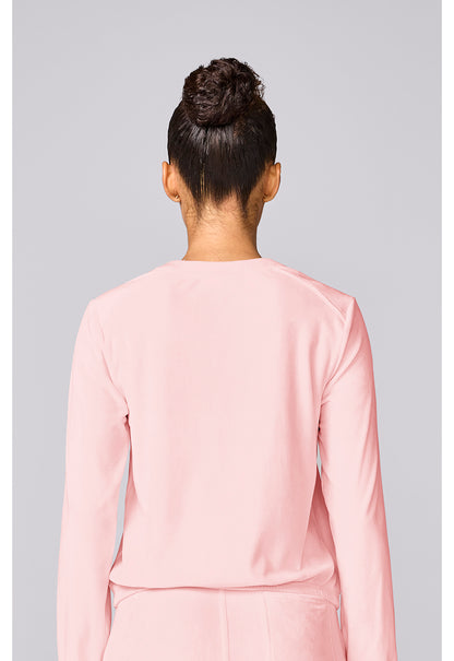 Med Couture MC Lifestyle Women's Velour Pullover – Peppermint Pink