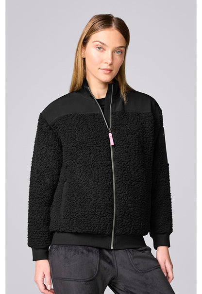 Med Couture MC Lifestyle Sherpa Jacket Black view 1