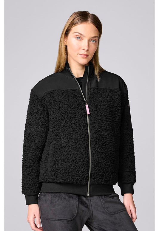 Med Couture MC Lifestyle Sherpa Jacket Black view 1