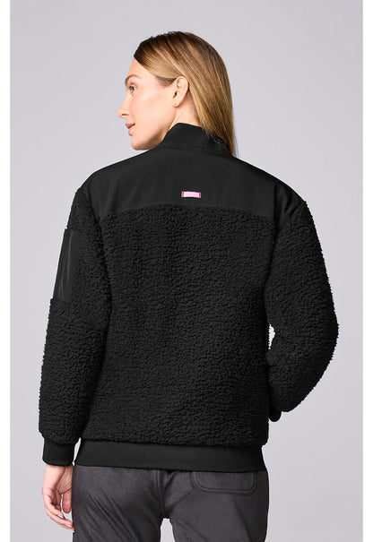 Med Couture MC Lifestyle Sherpa Jacket Black view 3