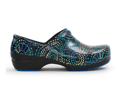 Anywear Footwear SR Angel in Prismatic Spirals Blue