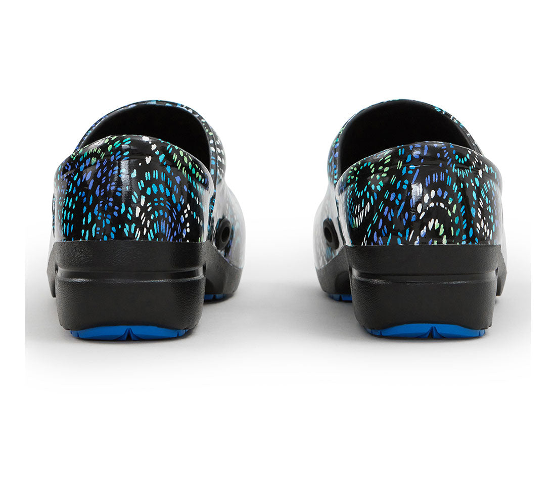 Anywear Footwear SR Angel in Prismatic Spirals Blue