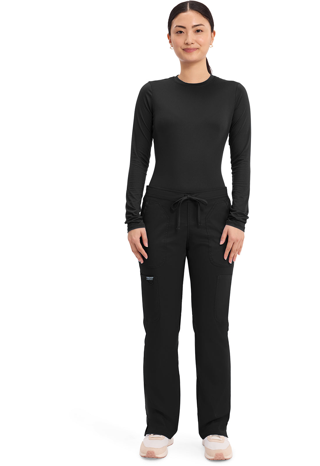 Cherokee Workwear Revolution Mid Rise Moderate Flare Scrub Pant
