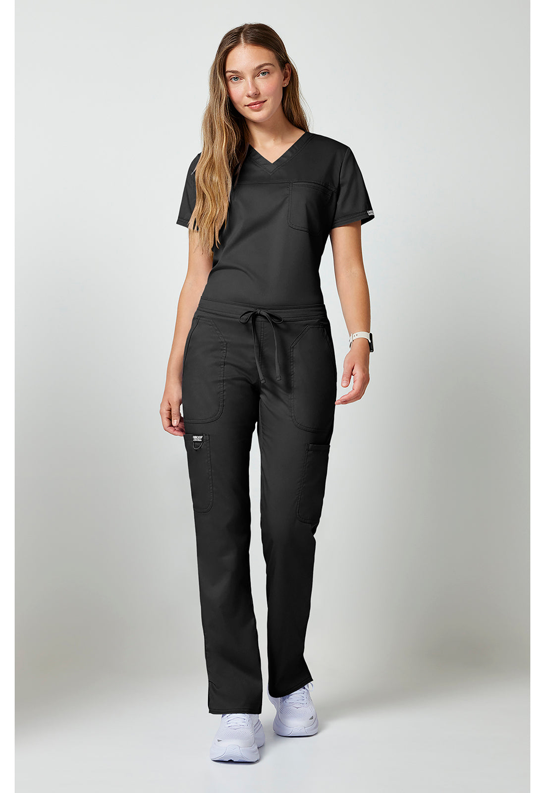 Cherokee WW120 Black scrub pant 1  1