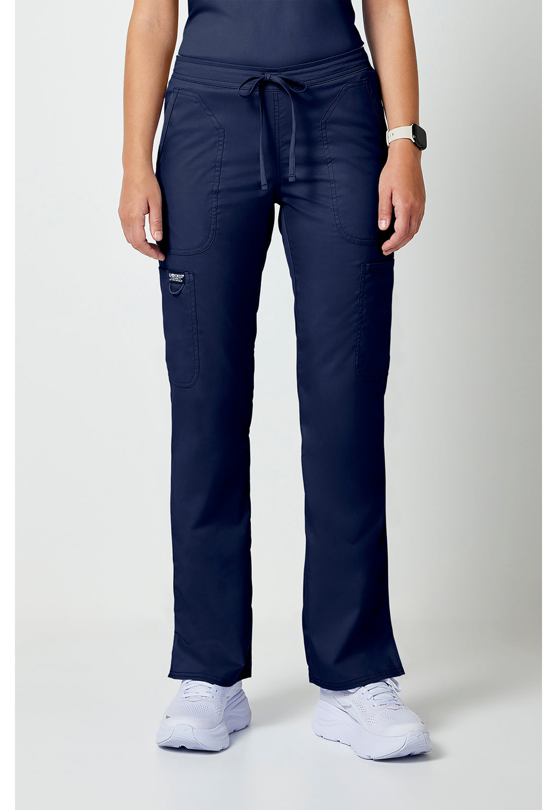 Cherokee WW120 Navy scrub pant 