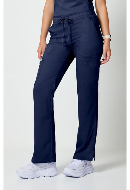Cherokee WW120 Navy scrub pant LEFT