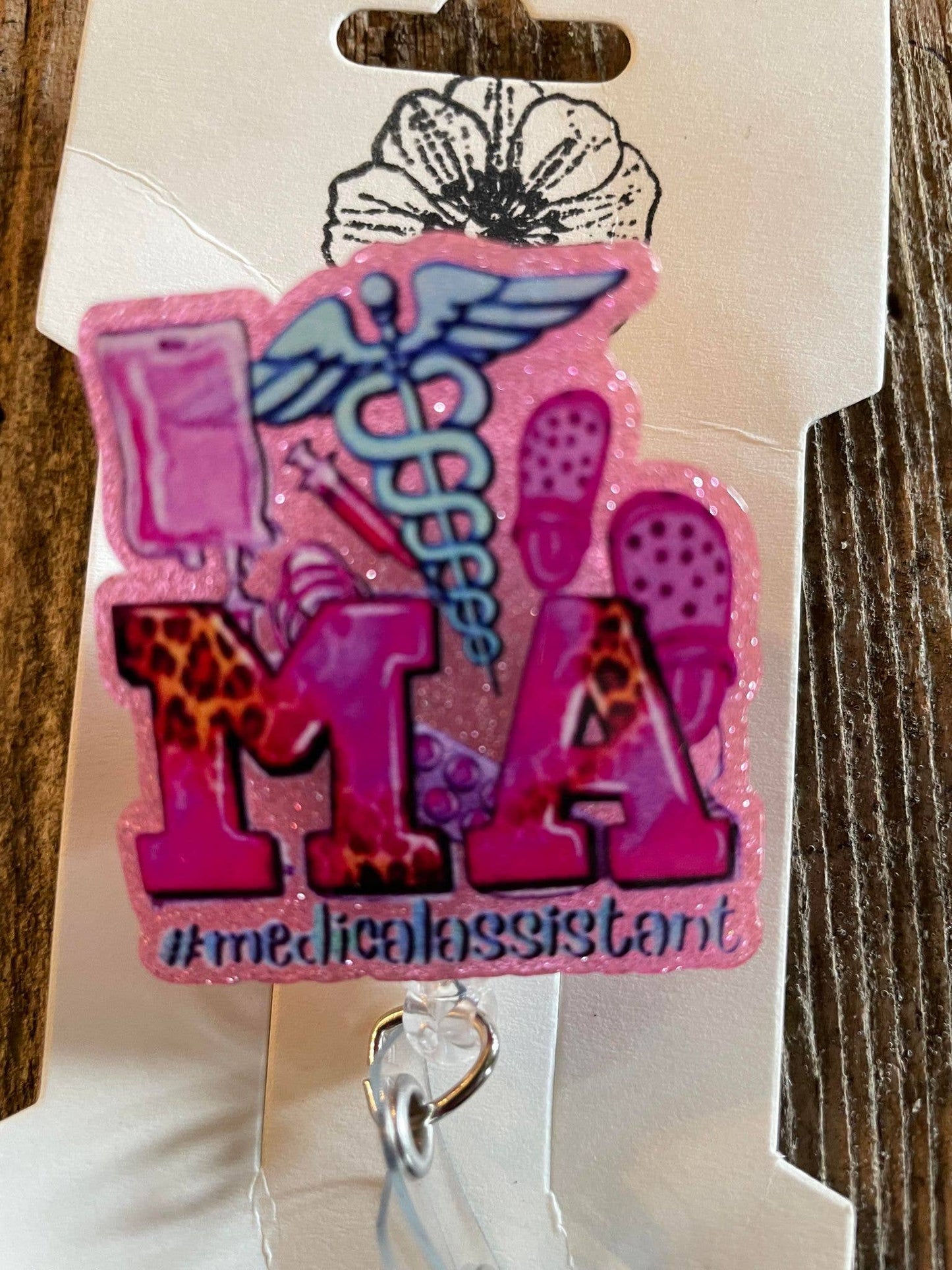 Badge Reel "MA Medical Assistant"