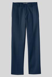 School Uniform Flat Front Pants in Navy Blue & Khaki-Unisex