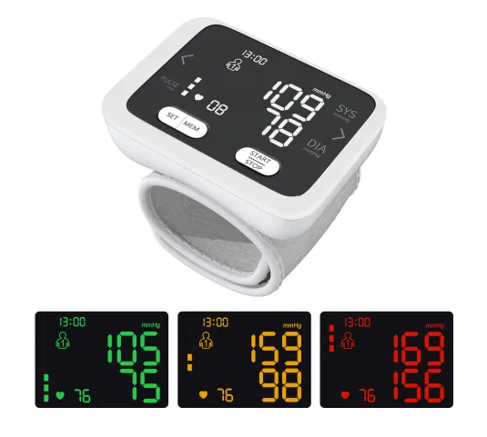 Baymed Automatic Wrist Blood Pressure Monitor Home Use/Gift