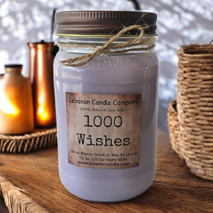 1000 Wishes Candle - Hand Crafted in Missouri