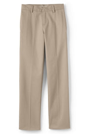 School Uniform Flat Front Pants in Navy Blue & Khaki-Unisex