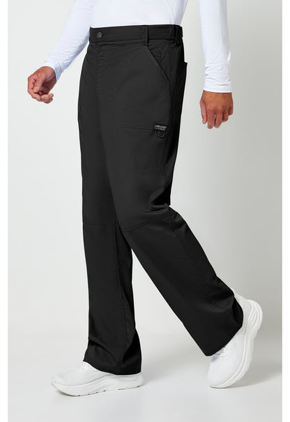 Cherokee Workwear Revolution Black WW140 pant side angle