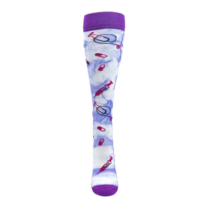Tie-Dye Premium Compression Med Icon's XL Socks