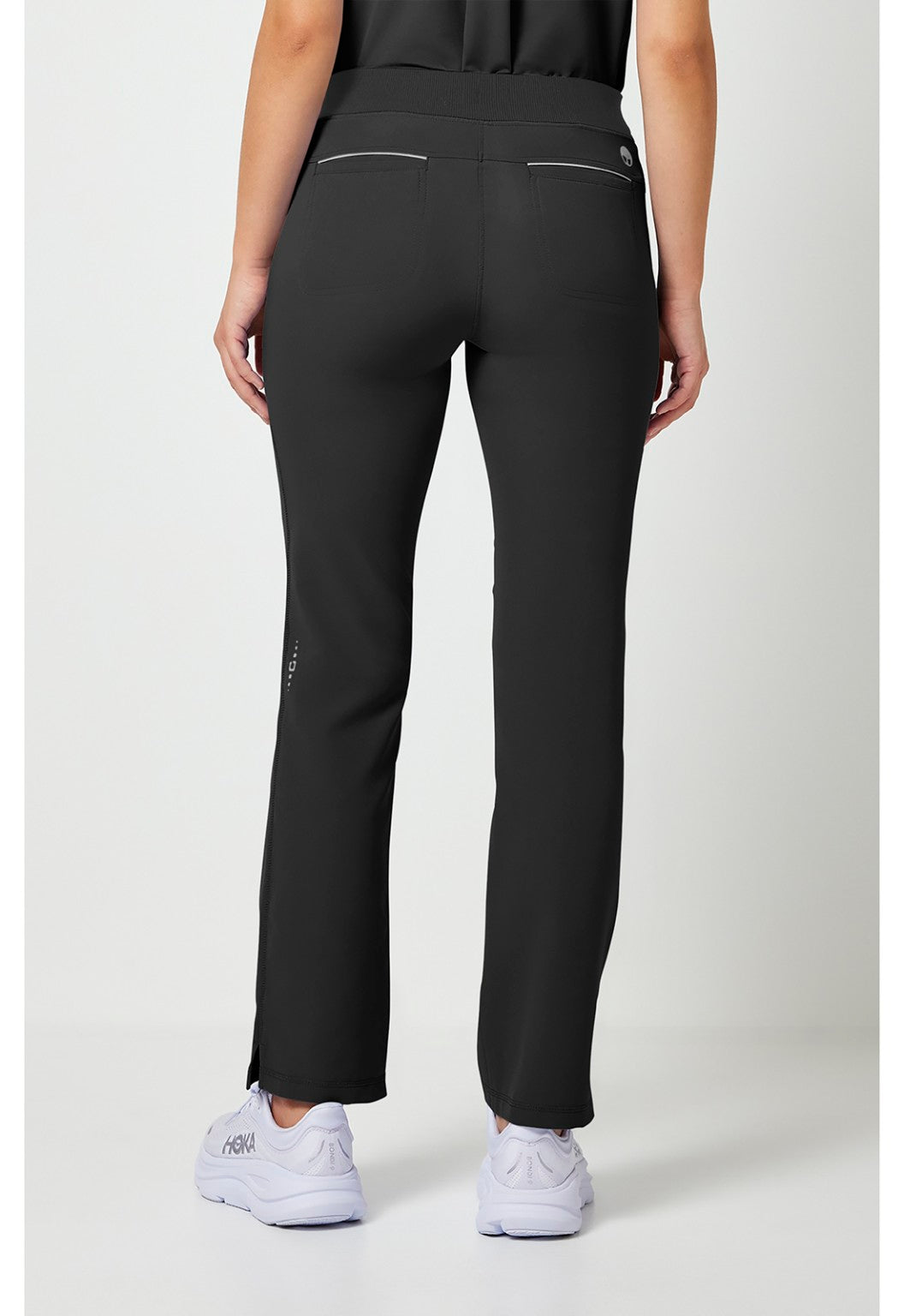 Healing Hands 360 Nisha Black scrub pants back view