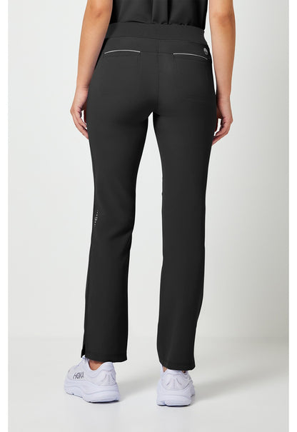 Healing Hands 360 Nisha Black scrub pants back view