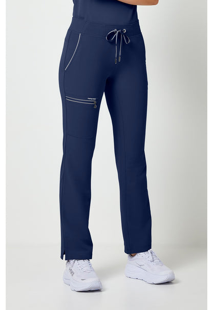 Healing Hands 360 Nisha Navy scrub pants details view