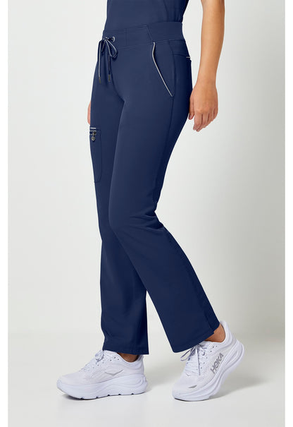 Healing Hands 360 Nisha Navy scrub pants side view