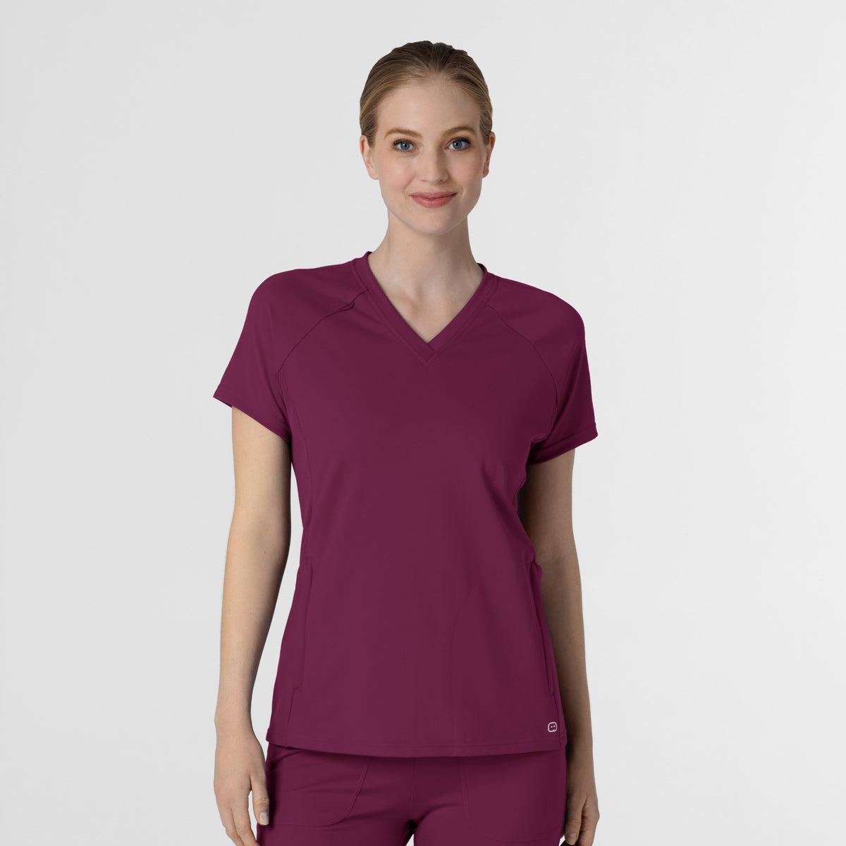 Wink Renew Women's Flex-N-Reach V-Neck Raglan Scrub Top