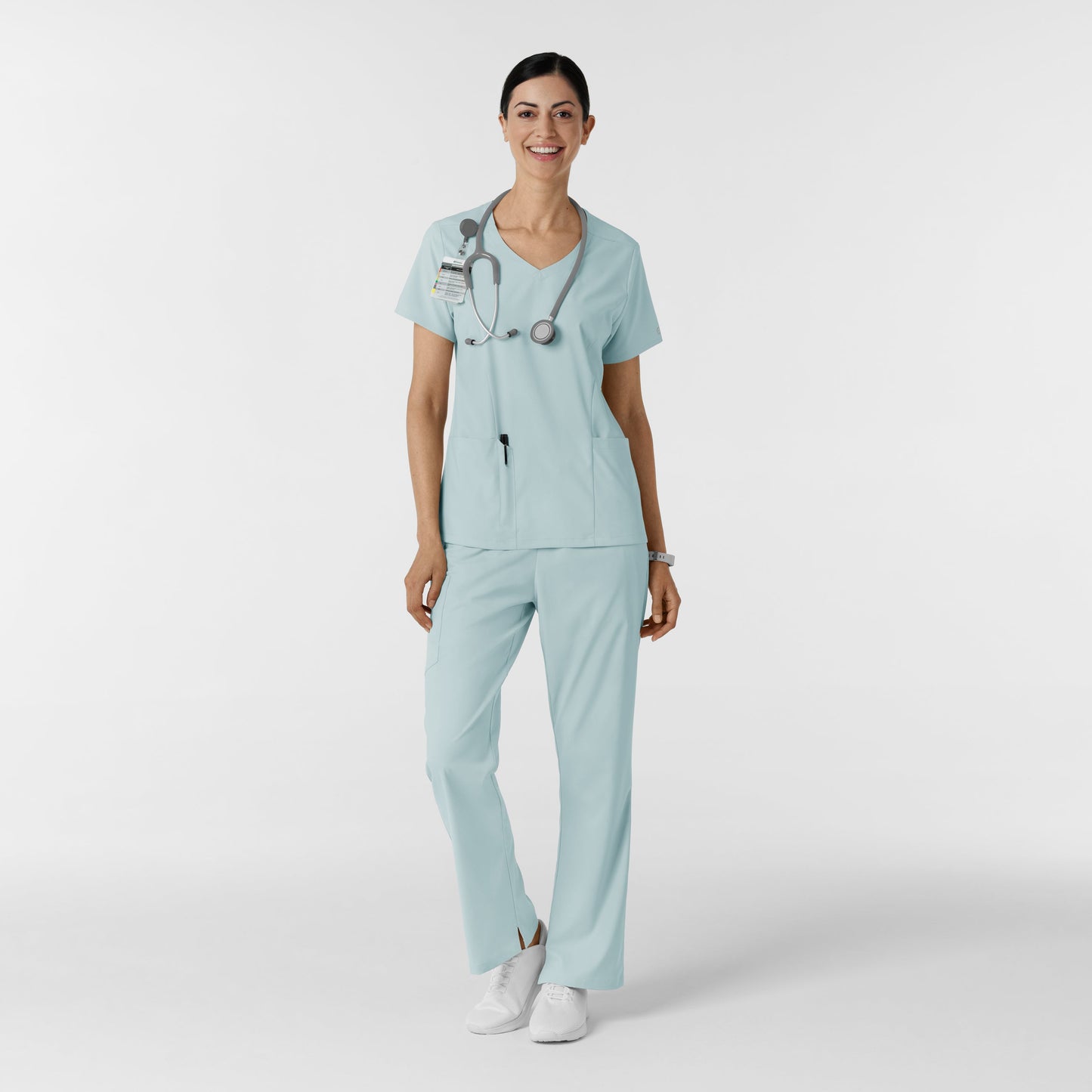 Wink Boundless Women's 2-Pocket V-Neck Scrub Top-6251
