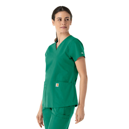 Carhartt Force Essentials Women's V-Neck Scrub Top