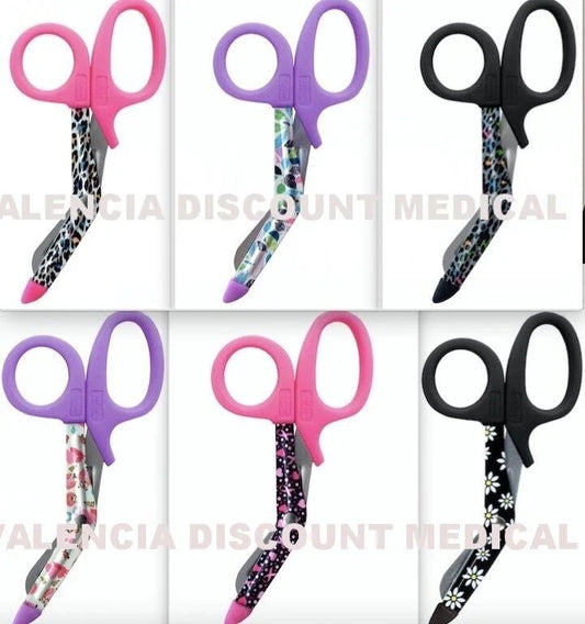 "Prestige Medical 5.5" Stylemate Utility Scissor (Llamas Purple)" (871)