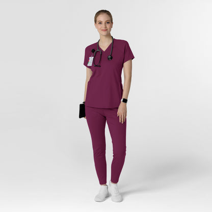 Wink Renew Women's Flex-N-Reach V-Neck Raglan Scrub Top