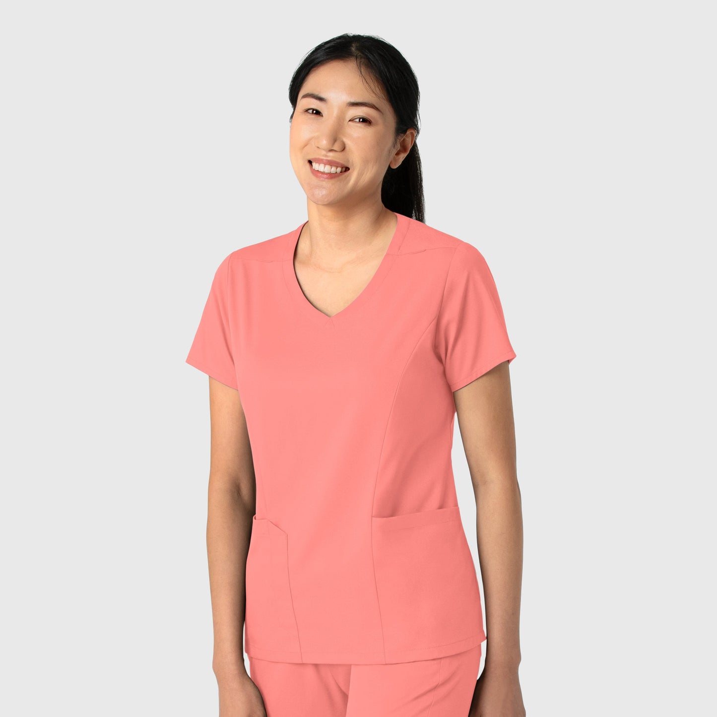 Wink Boundless Women's 2-Pocket V-Neck Scrub Top-6251