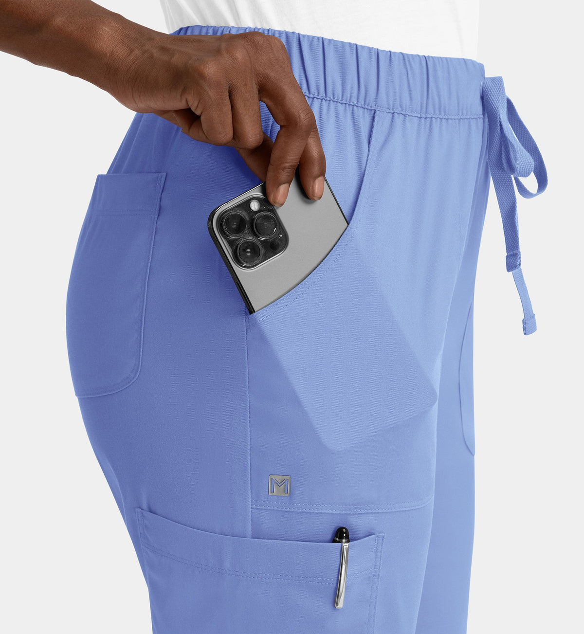 Maevn Matrix Women Full Elastic Waistband Cargo Pant