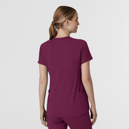 Wink Renew Women's Flex-N-Reach V-Neck Raglan Scrub Top