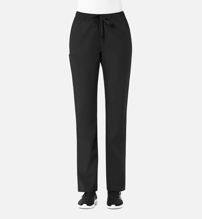Maevn Women’s Full Elastic Cargo Pant – Red Panda | Comfortable Everyday Fit