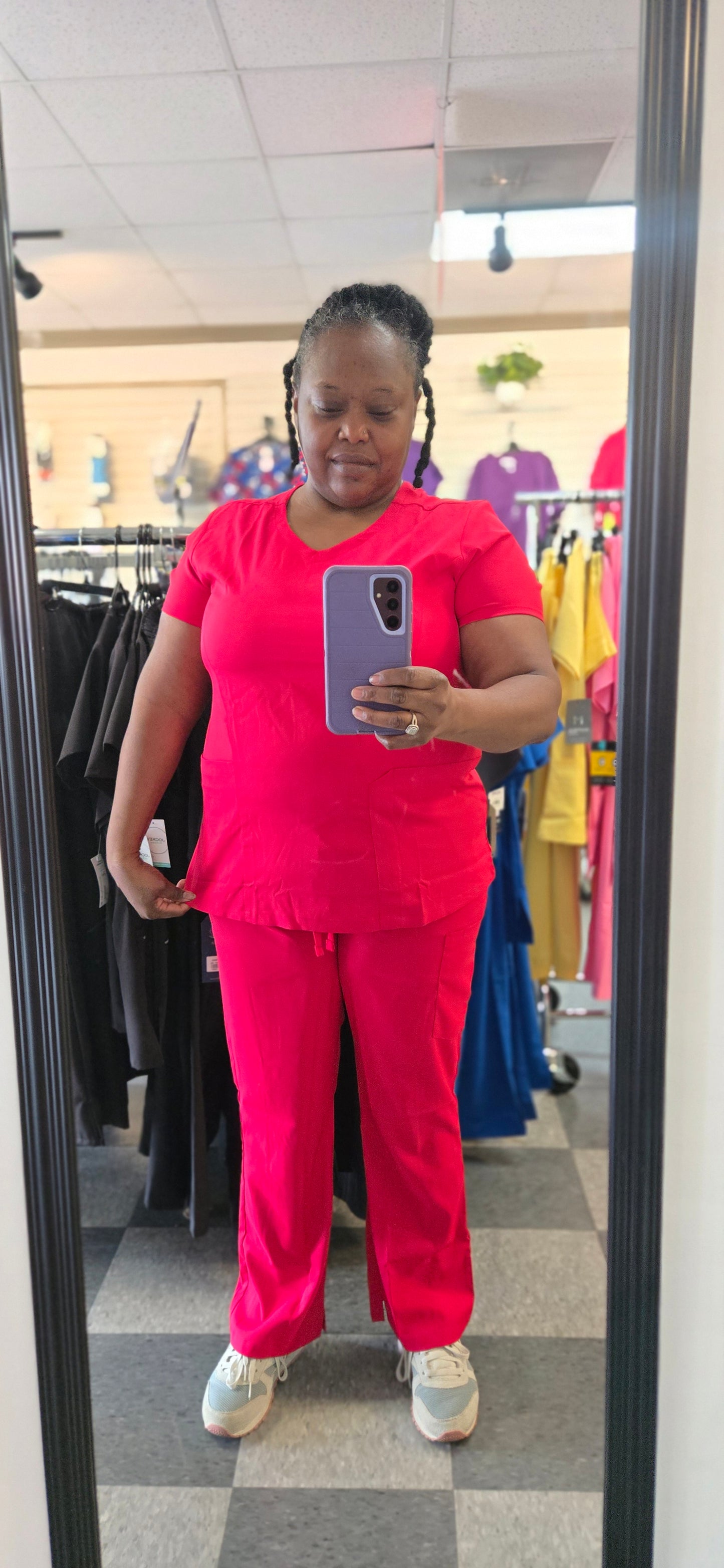 Wink Boundless Women's 2-Pocket V-Neck Scrub Top