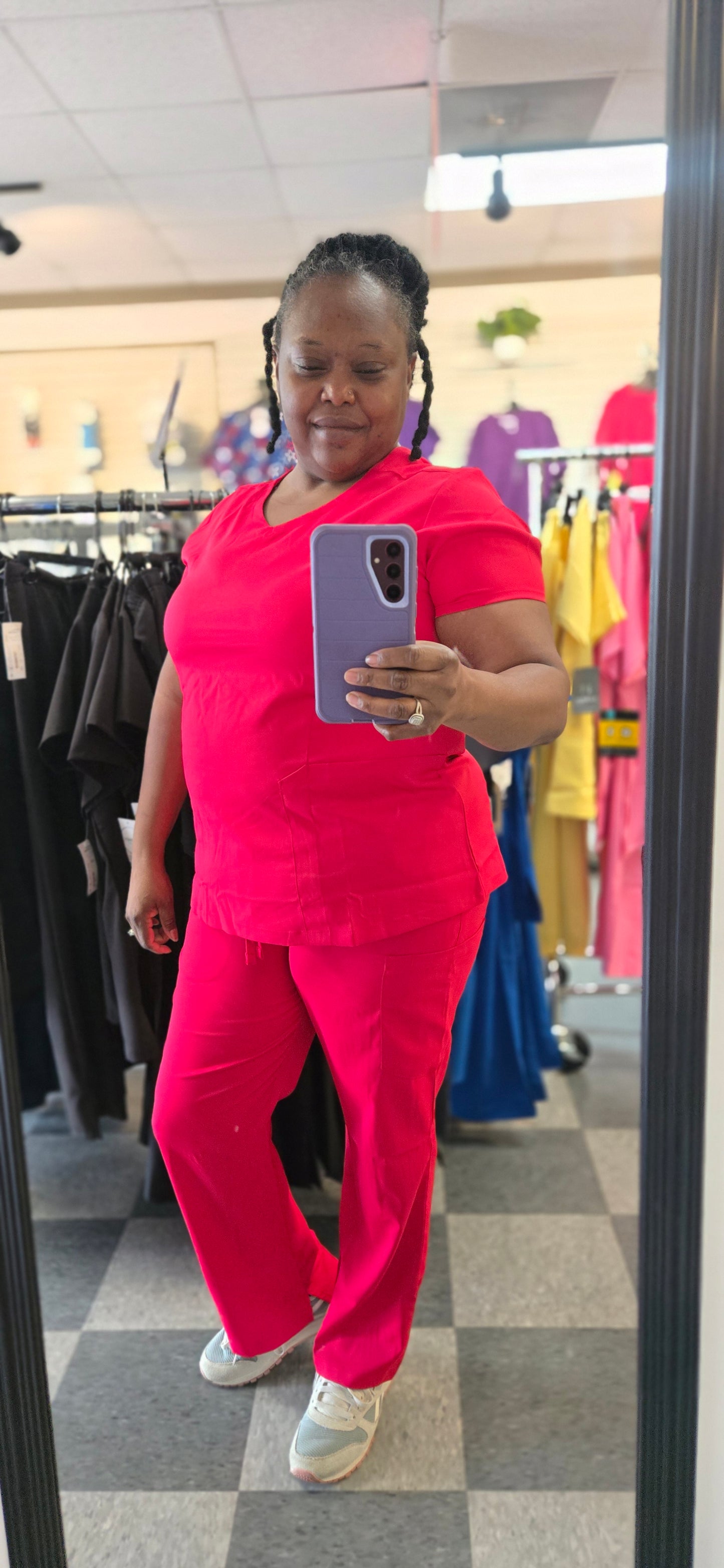 Wink Boundless Women's 2-Pocket V-Neck Scrub Top