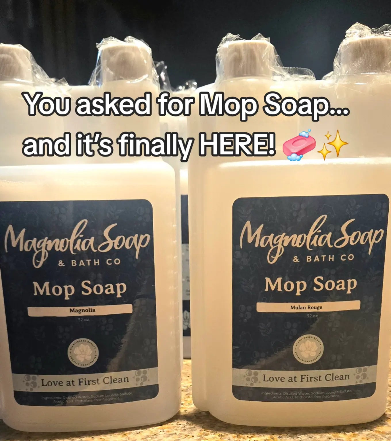 Mop Soap: Bitty Bum Bum