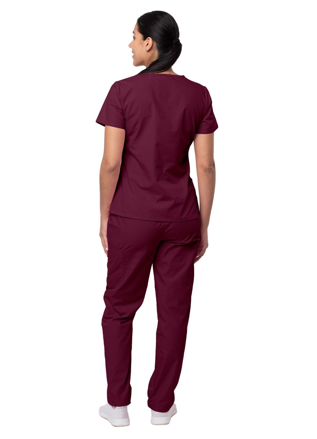 Women's Mock Wrap Top/Cargo Pant Scrub Set
Sivvan Collection
Style: S8401